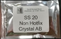 Mobile Preview: Crystal AB Strass Steine non hotfix SS20